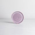 12 cm *mini* plate - porfir/white/necklace
