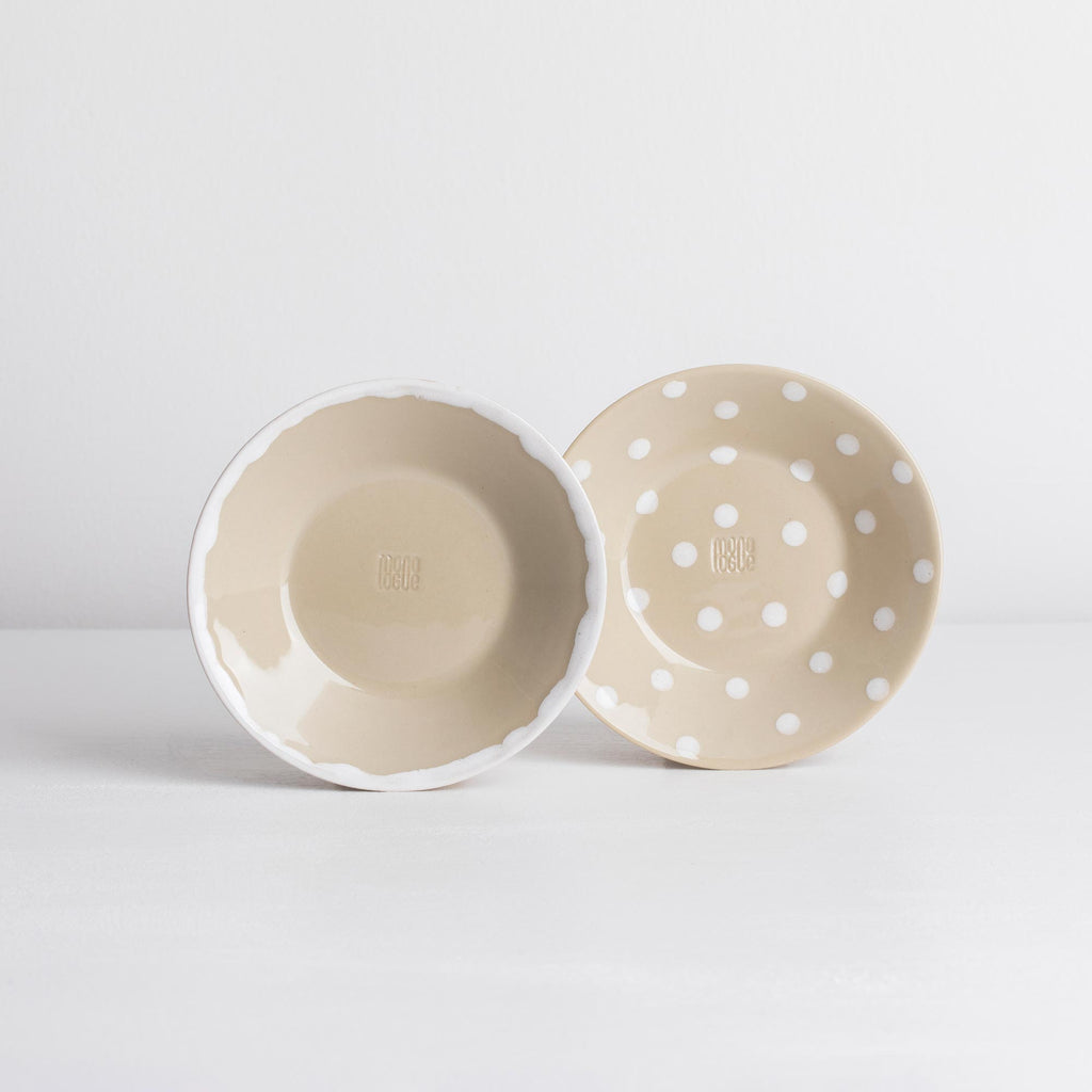 memory 2'li set -beige/white