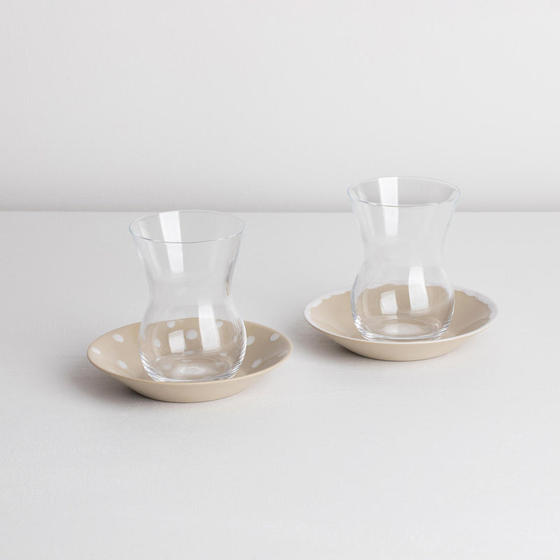 memory 2'li set -beige/white