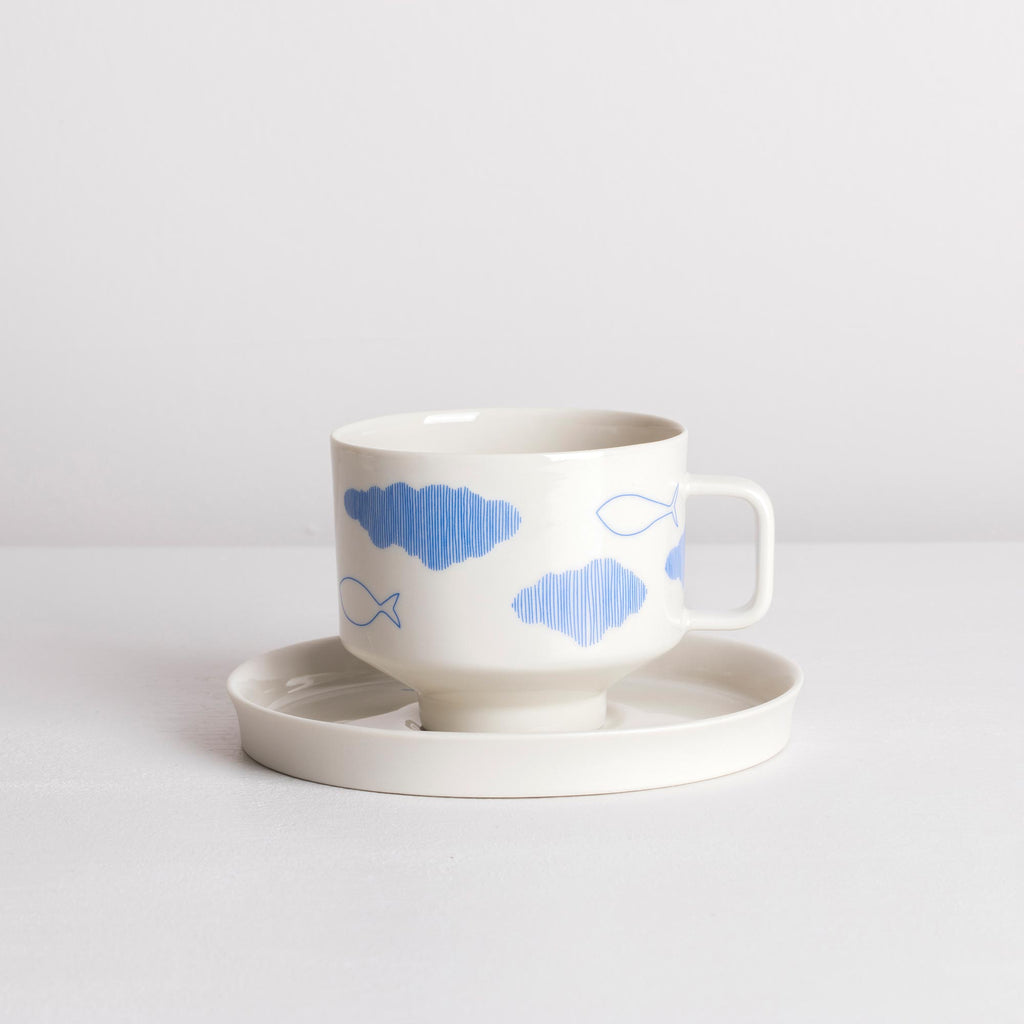 Jupiter - where chaos rests - white / navy blue