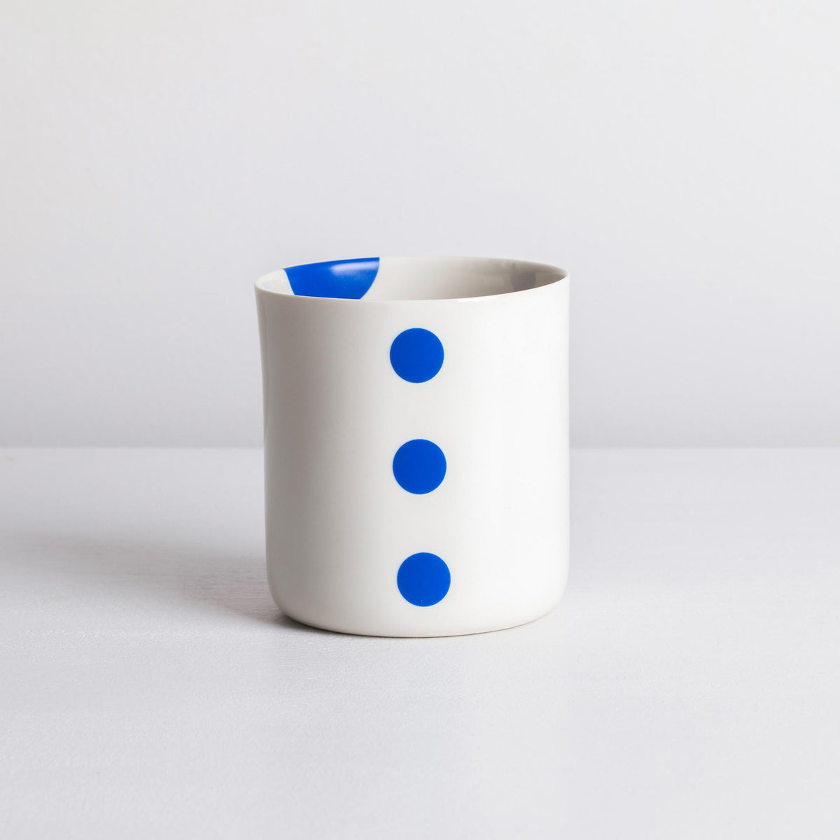 classic L - Deborah – white / navy blue