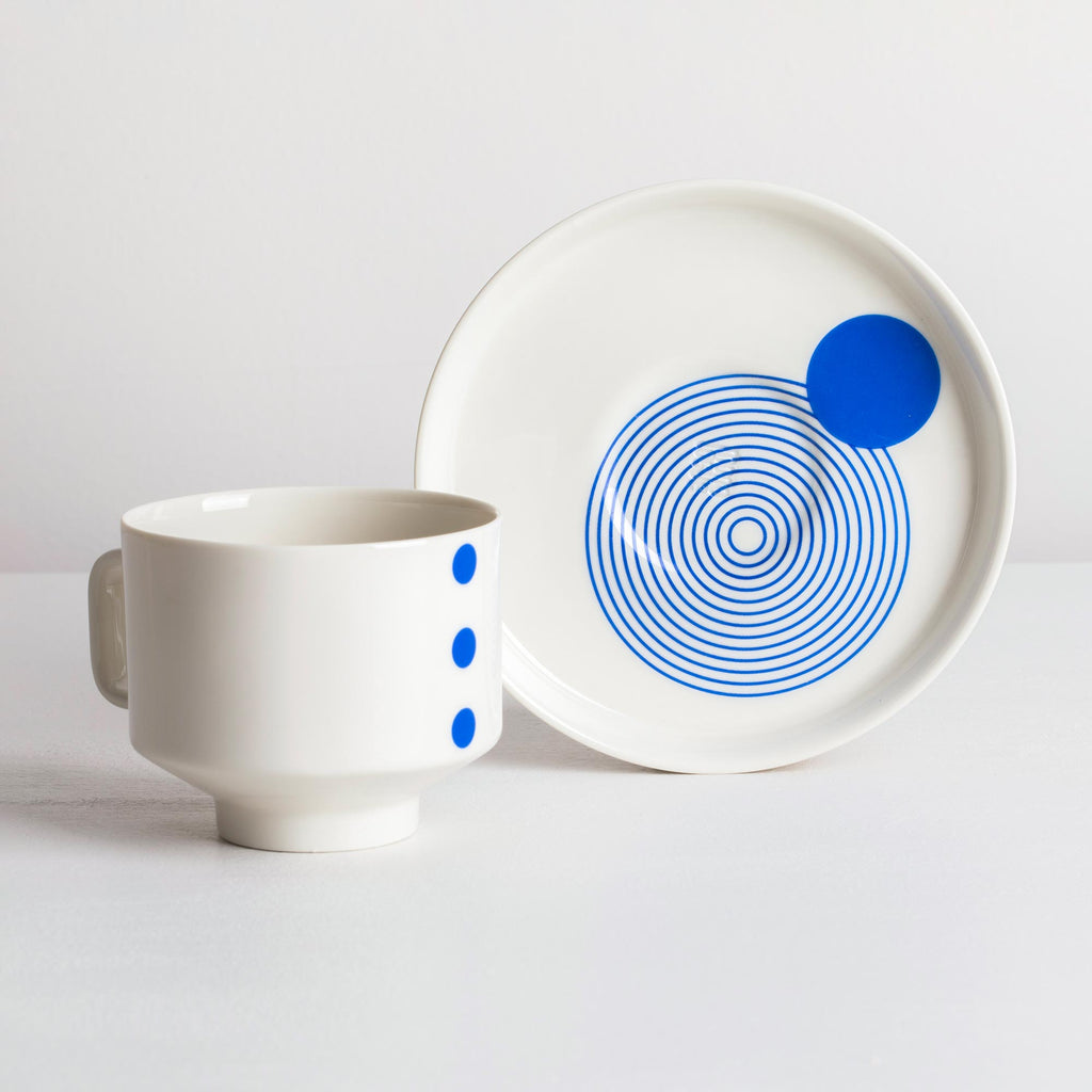 Jupiter - Deborah - white / navy blue