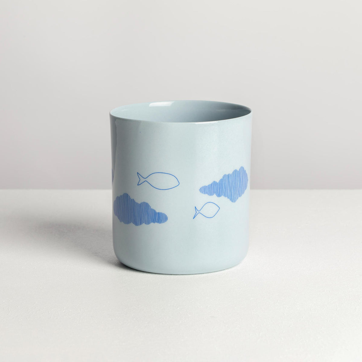 classic L - where chaos rests – sky / navy blue