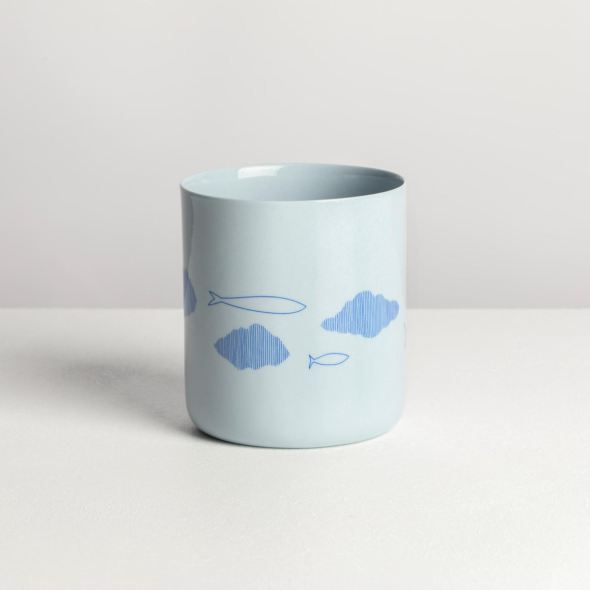 classic L - where chaos rests – sky / navy blue