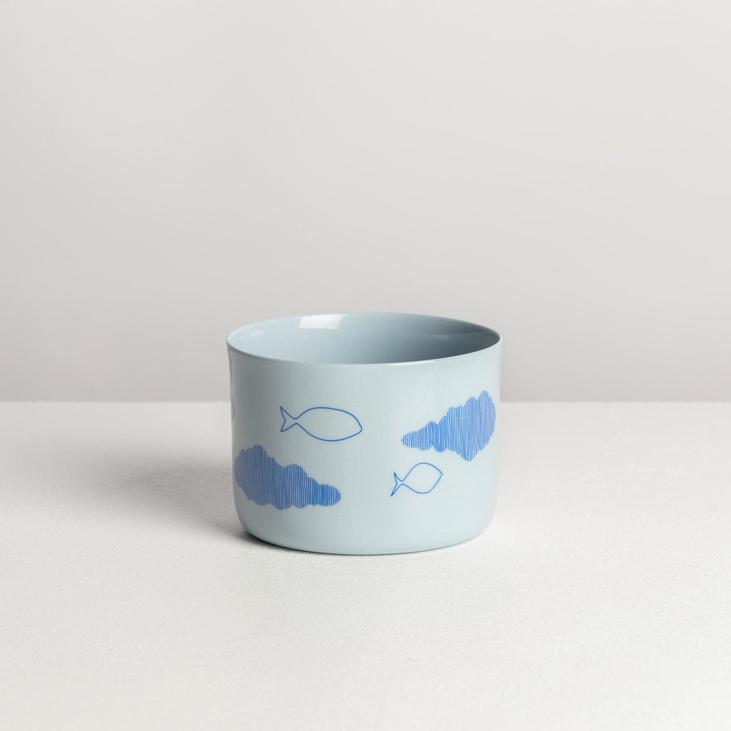 classic M - where chaos rests – sky / navy blue