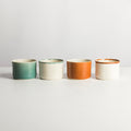 4'lü set Classic M - white/juniper - white/pecan