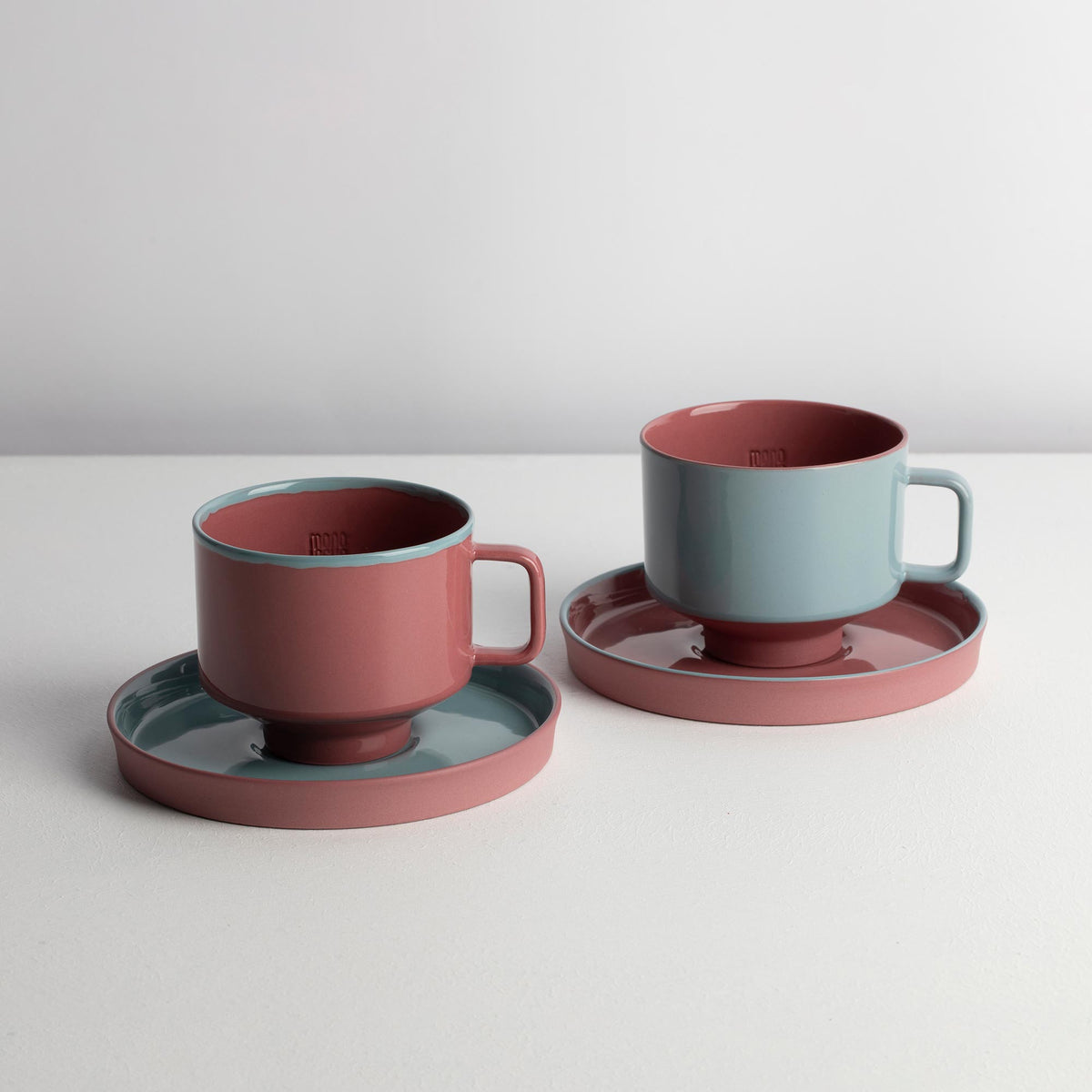 2'li Jupiter set - dusty rose/lagoon