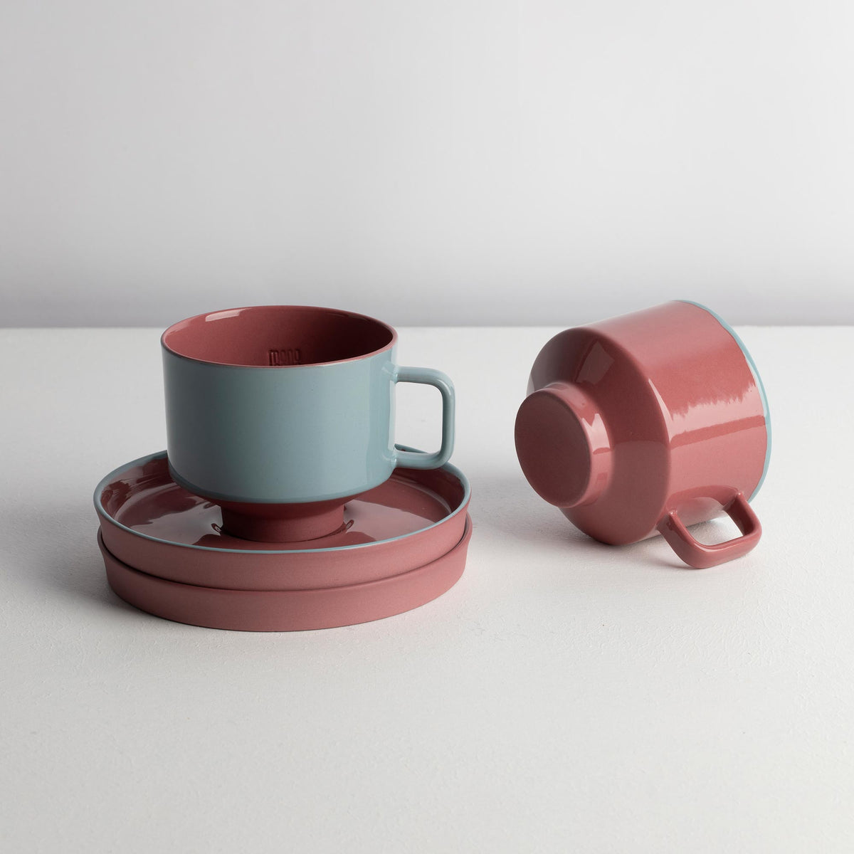 2'li Jupiter set - dusty rose/lagoon