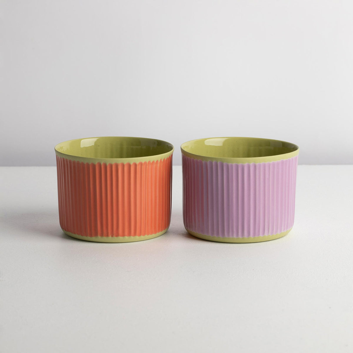 2'li set muffin M - lime/coral - lime/lilac