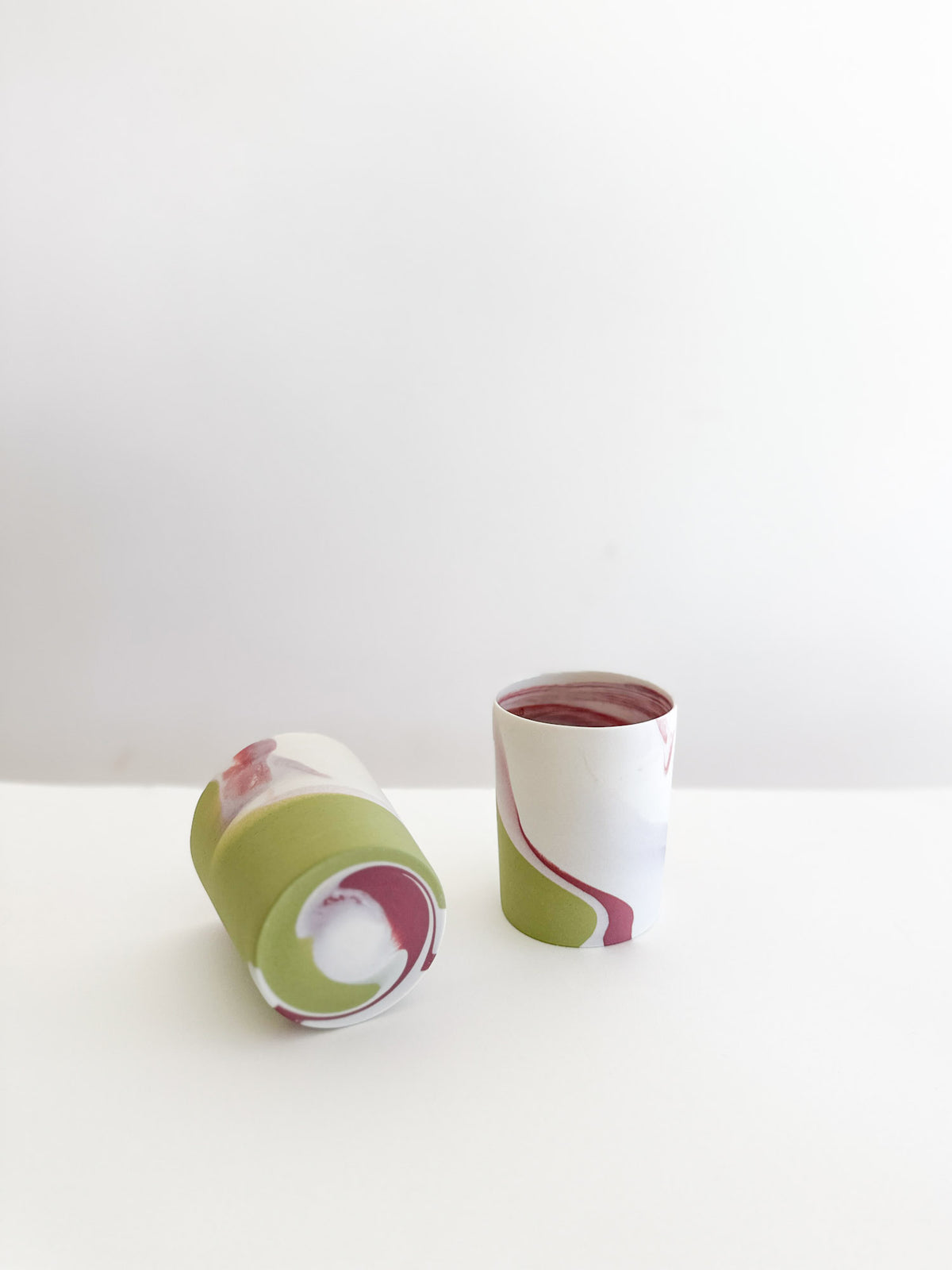 rovina - dusty rose/pistachio/white - monologue x octone objects