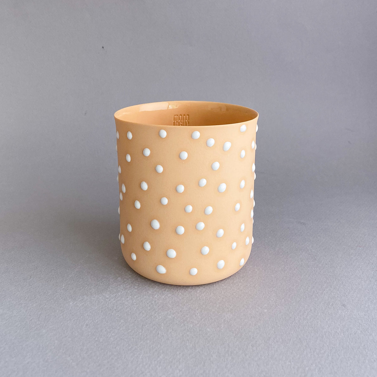 classic L - melon/white-dot