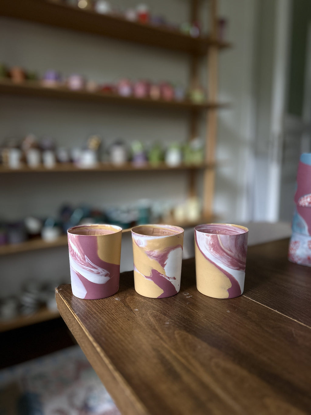 rovina - dusty rose/giraffe/white - monologue x octone objects