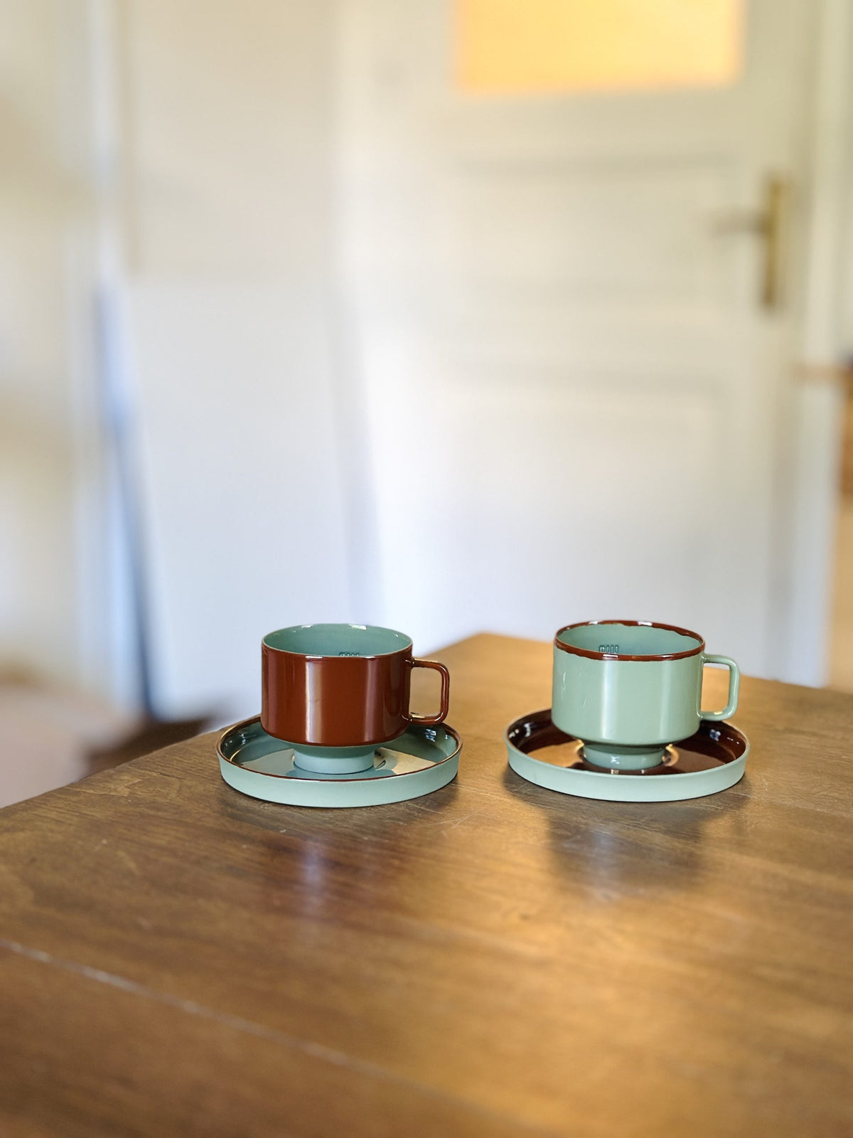 2'li Jupiter set - olive/pecan