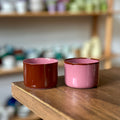 2'li set Classic M - dusty rose/pecan