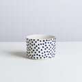 classic M - white/navy blue - dot
