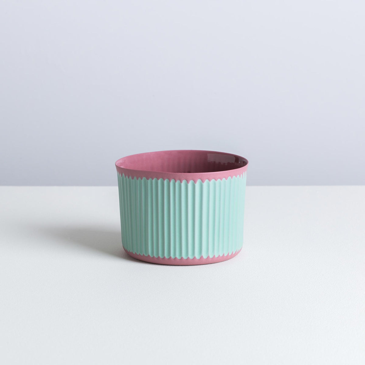 muffin M - dusty rose/mint