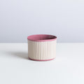 muffin M - dusty rose/cream