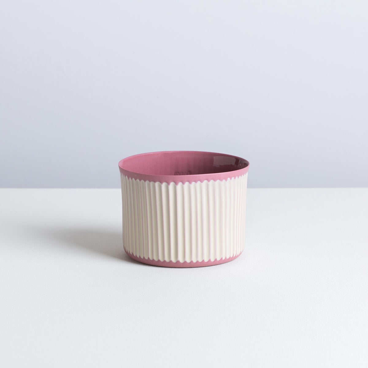 muffin M - dusty rose/cream