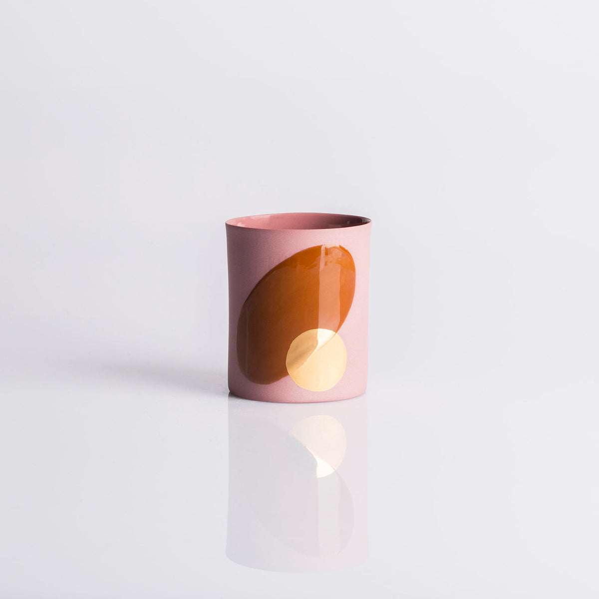 compact - dusty rose/pecan/gold - bean