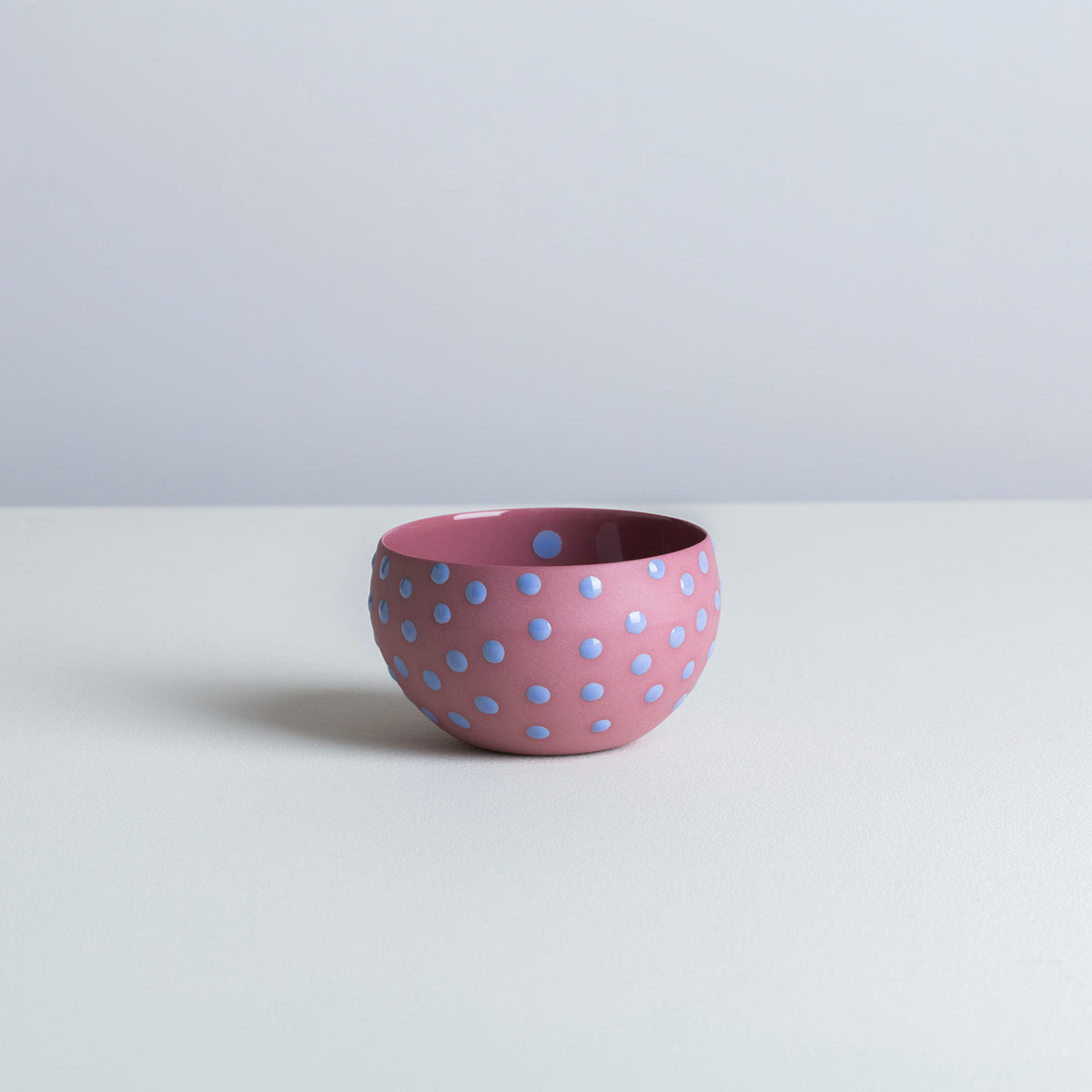 coconut Small - dusty rose/cloud - dot