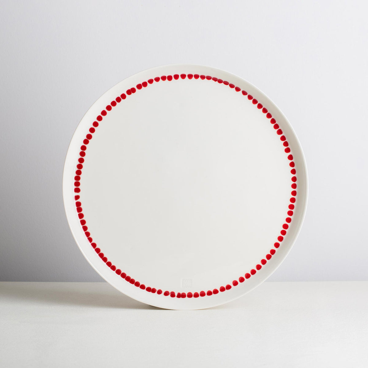 27 cm plate - white/carmen - necklace