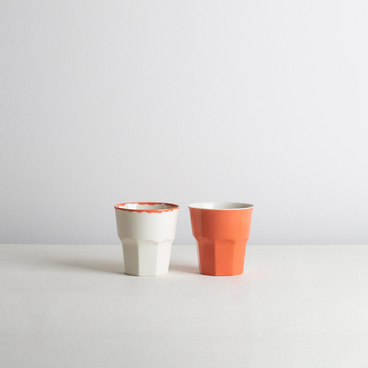 2'li set *midi* old but new - white/coral