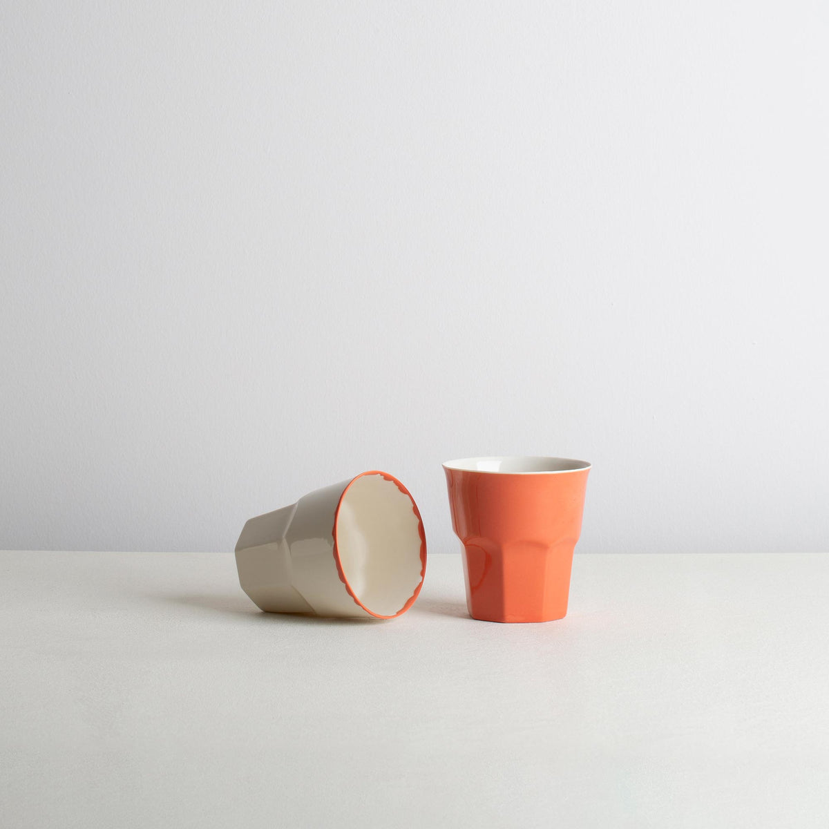 2'li set *midi* old but new - white/coral