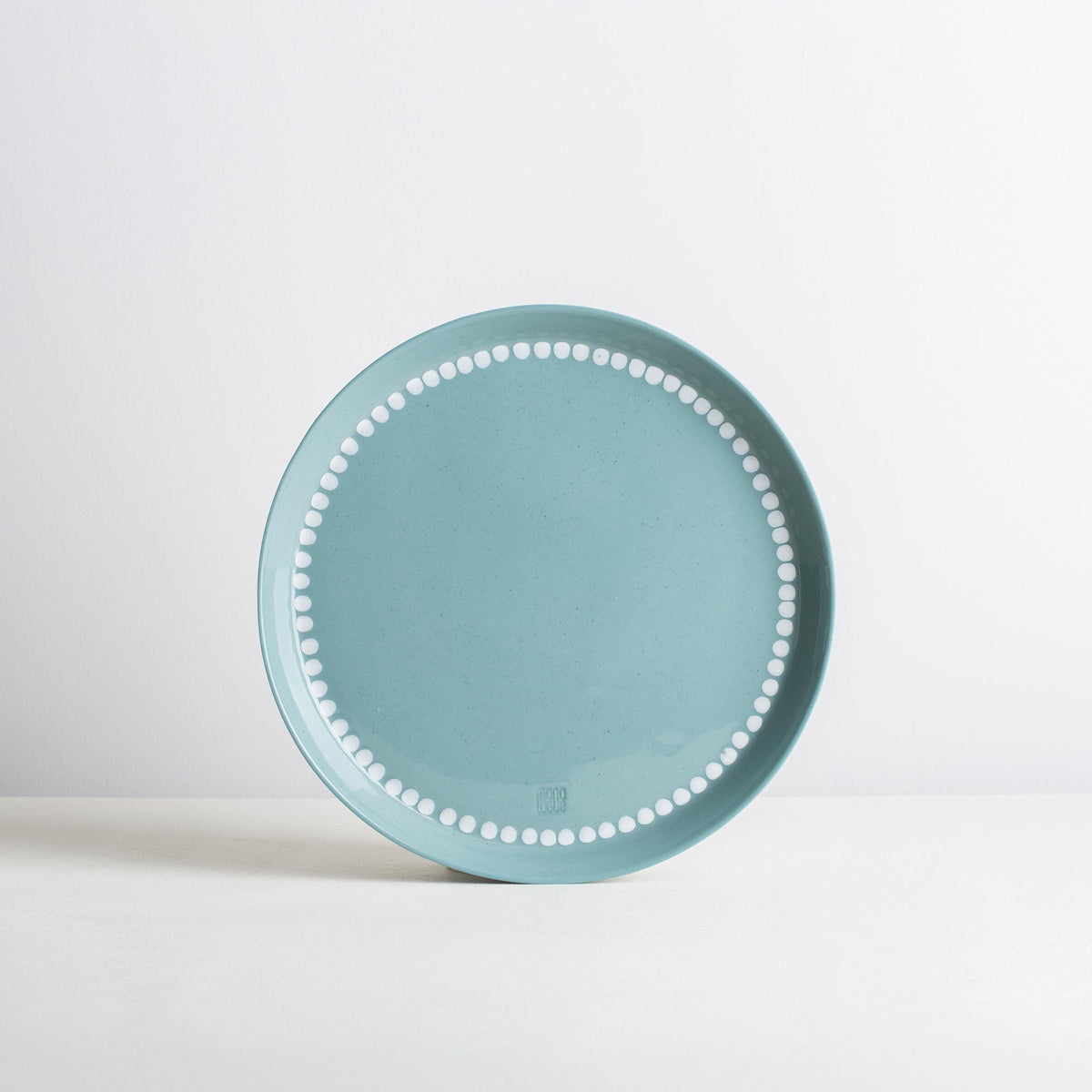 21 cm plate - forest/white - necklace