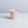 gong - white/scarlet - dot