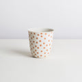 gong - white/nude - dot