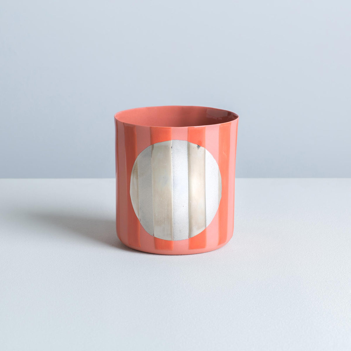 classic L - grapefruit/coral - silver