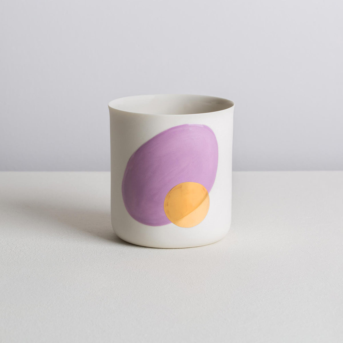 classic L - white/lilac/gold - bean