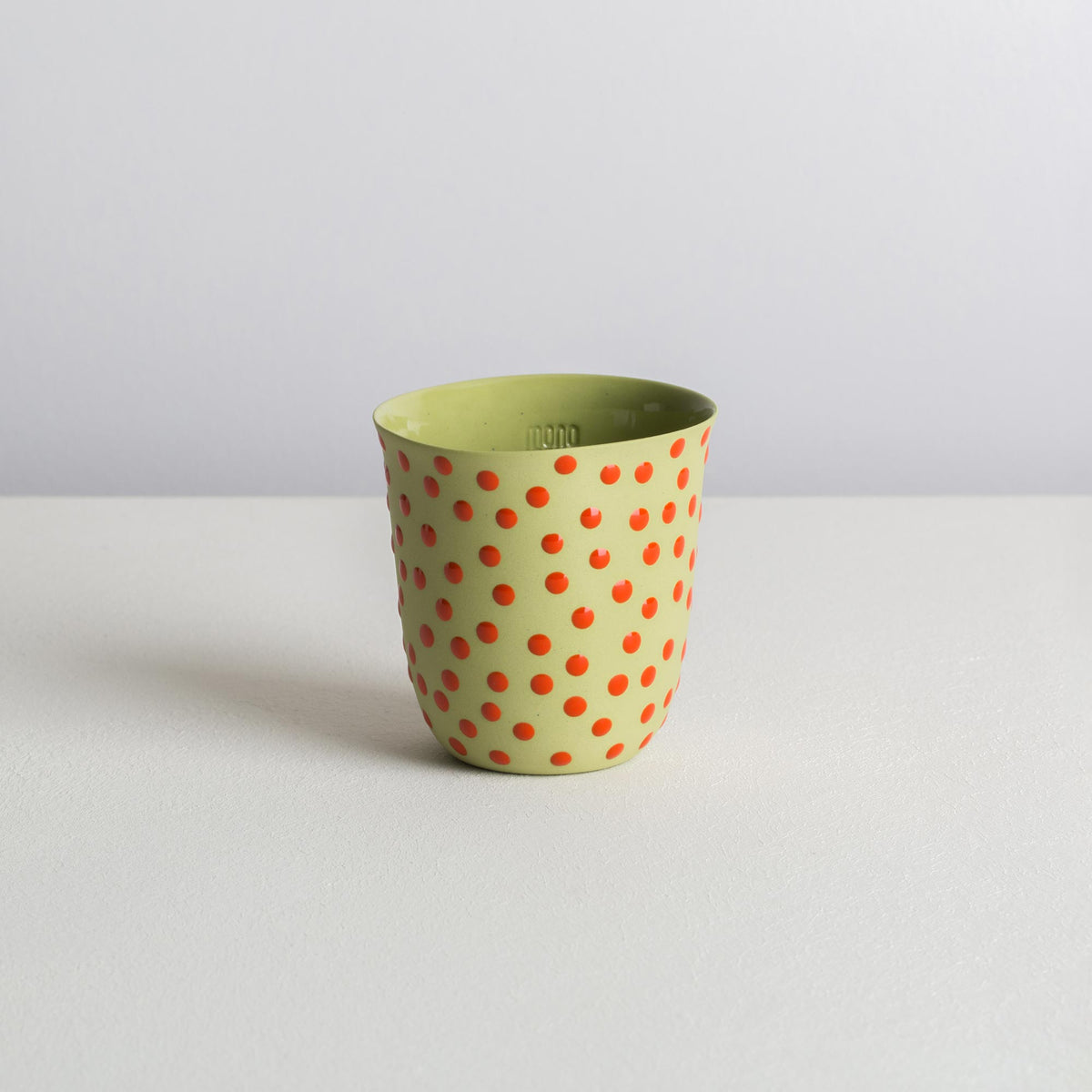 gong - lime/scarlet - dot