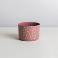 classic M - dusty rose/pistachio - dot