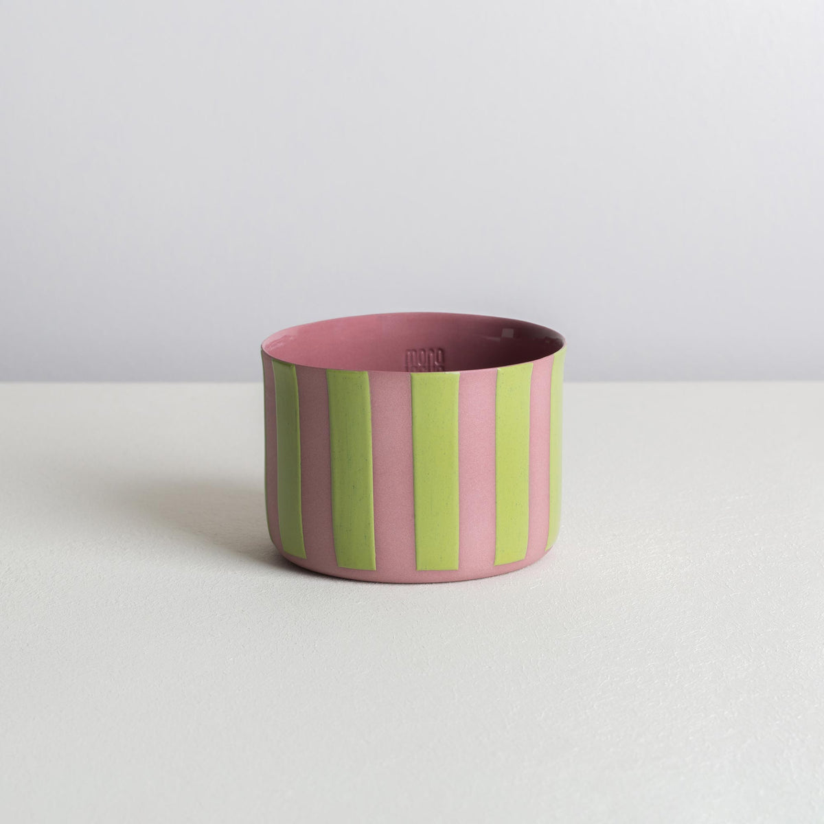 classic M - dusty rose/pistachio - vertical