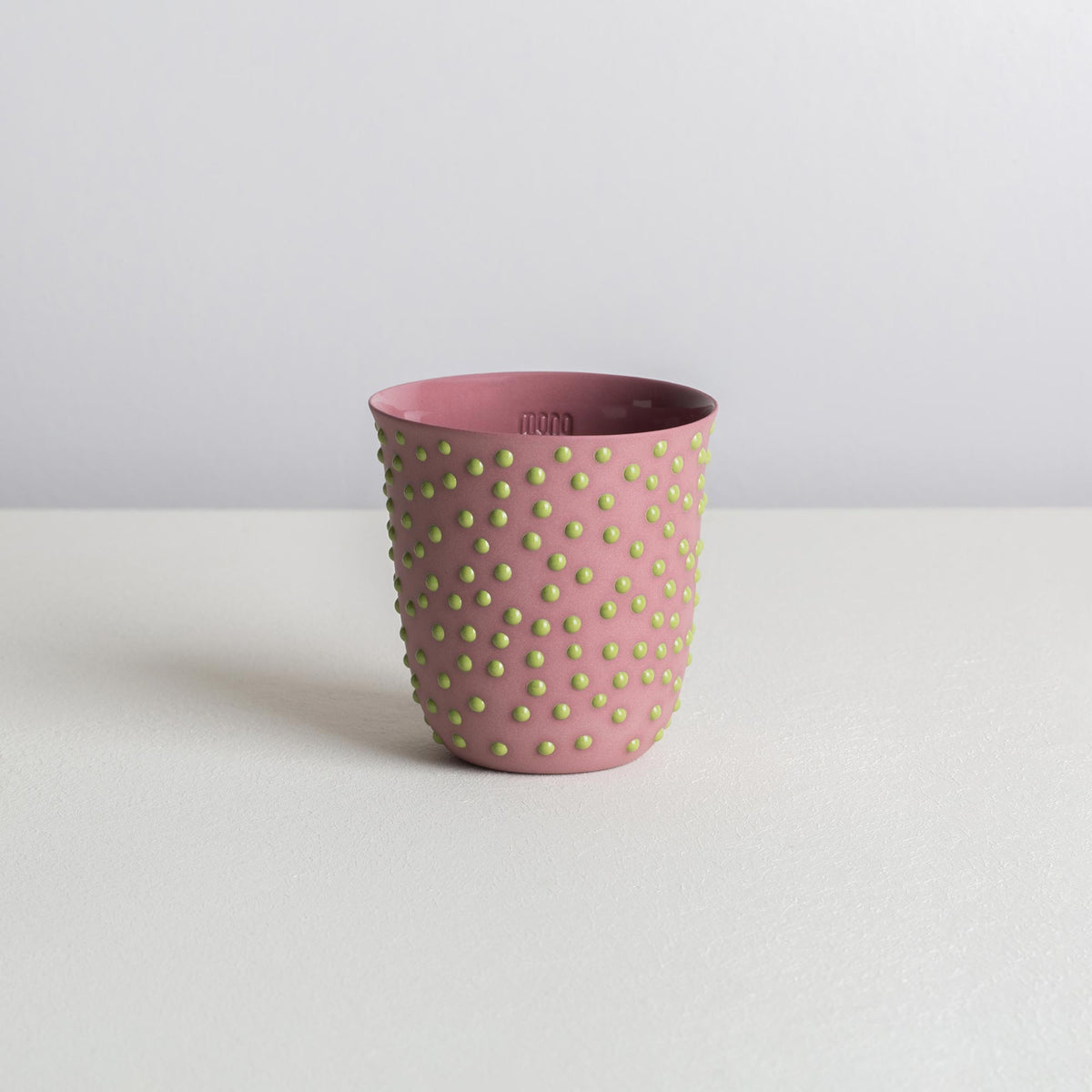 gong - dusty rose/pistachio - dot