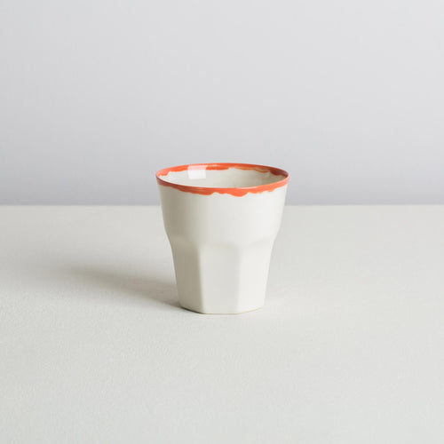 *mini* old but new - white/coral - rim