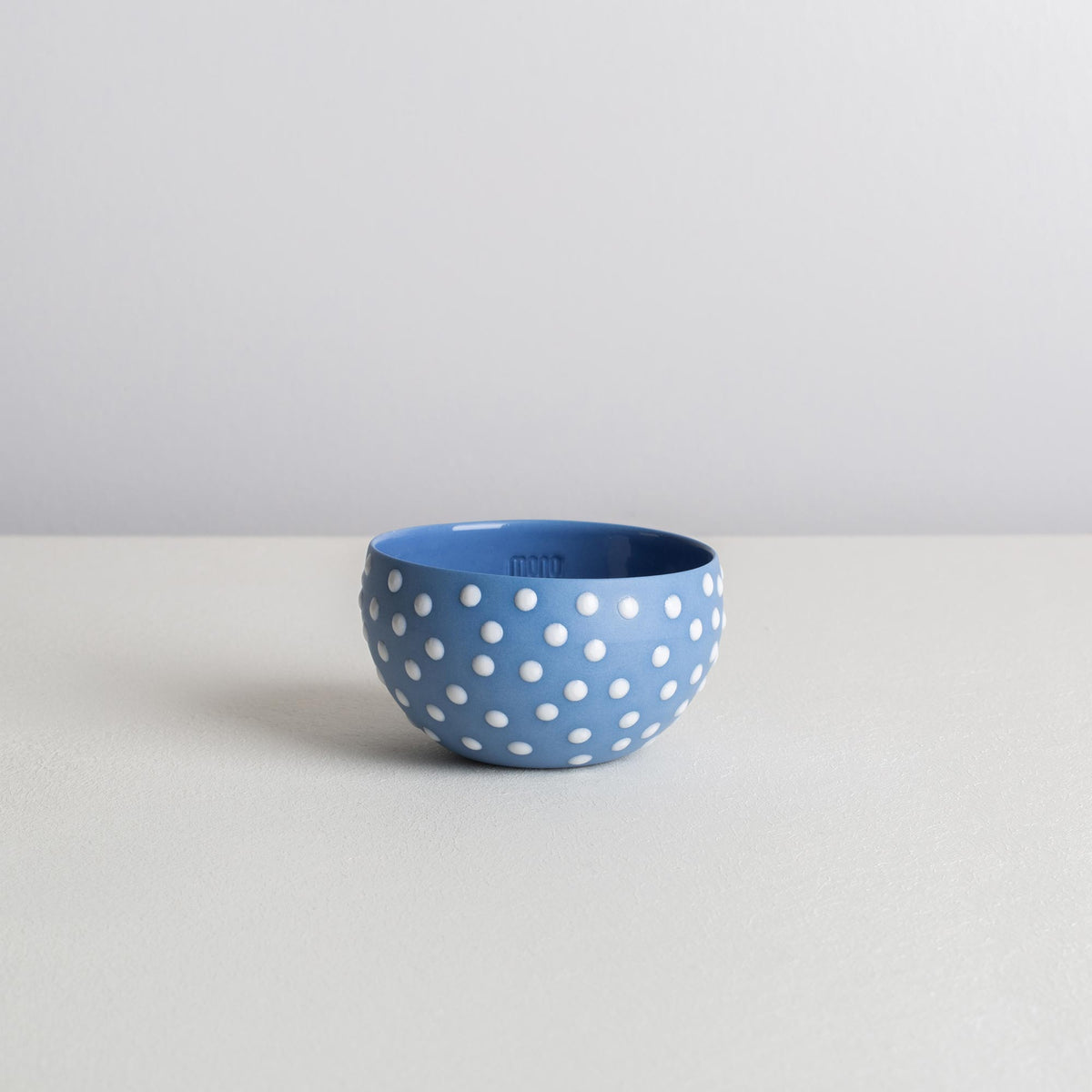 coconut Small - azure/white-dot