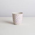 gong - white/lilac - dot