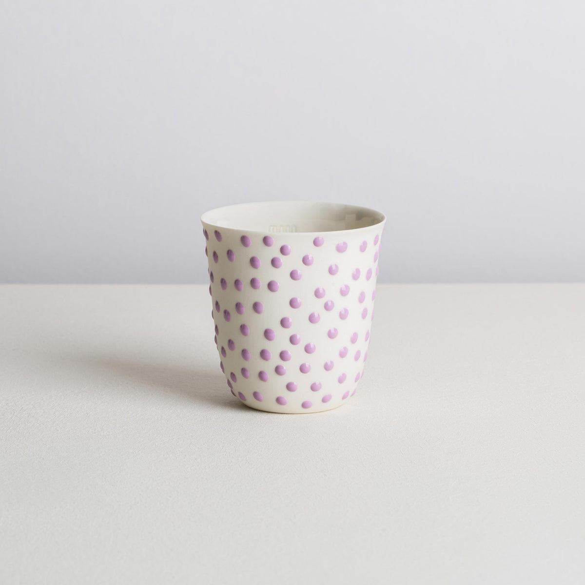 gong - white/lilac - dot