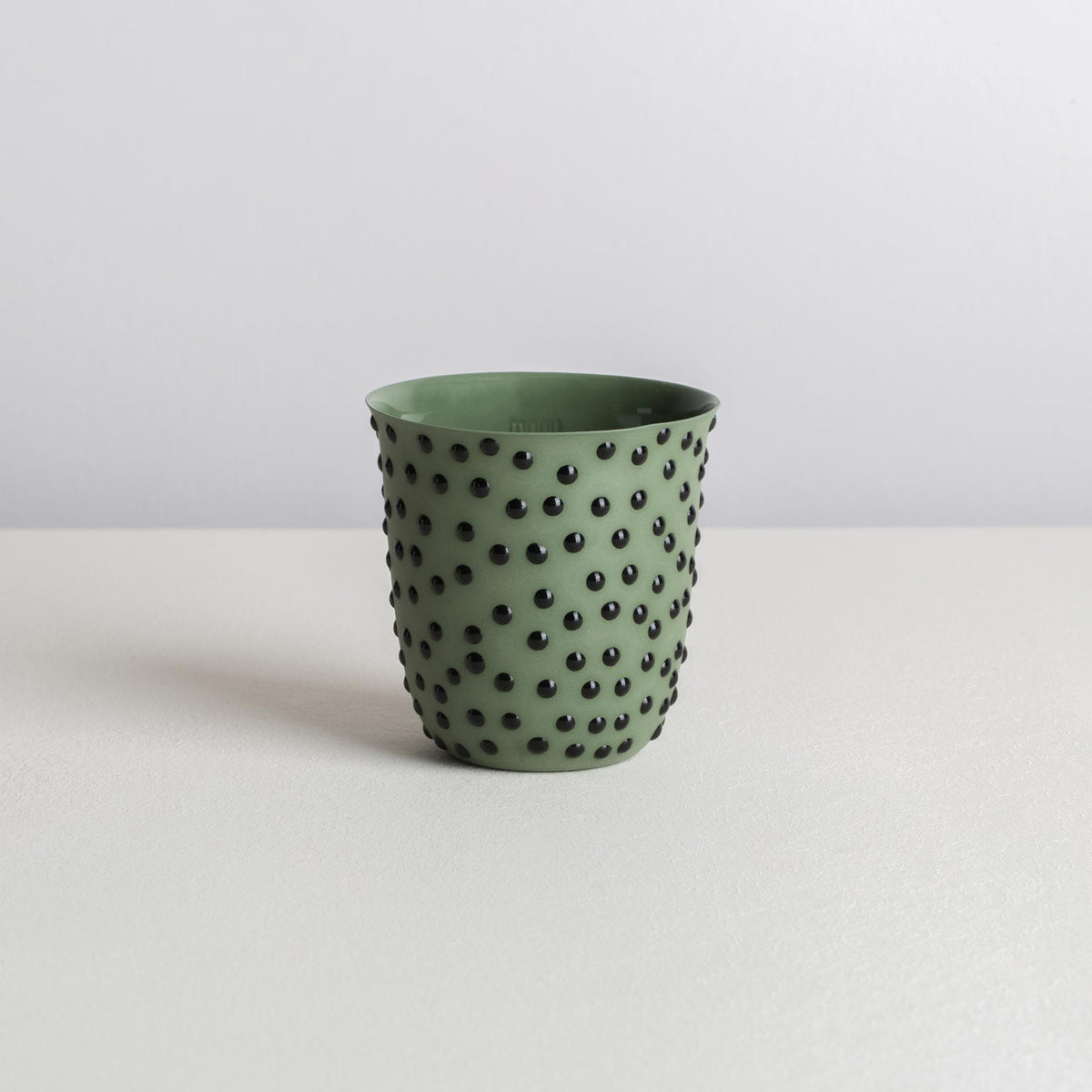 gong - olive/black - dot