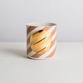 classic L - white/nude/gold - diagonal