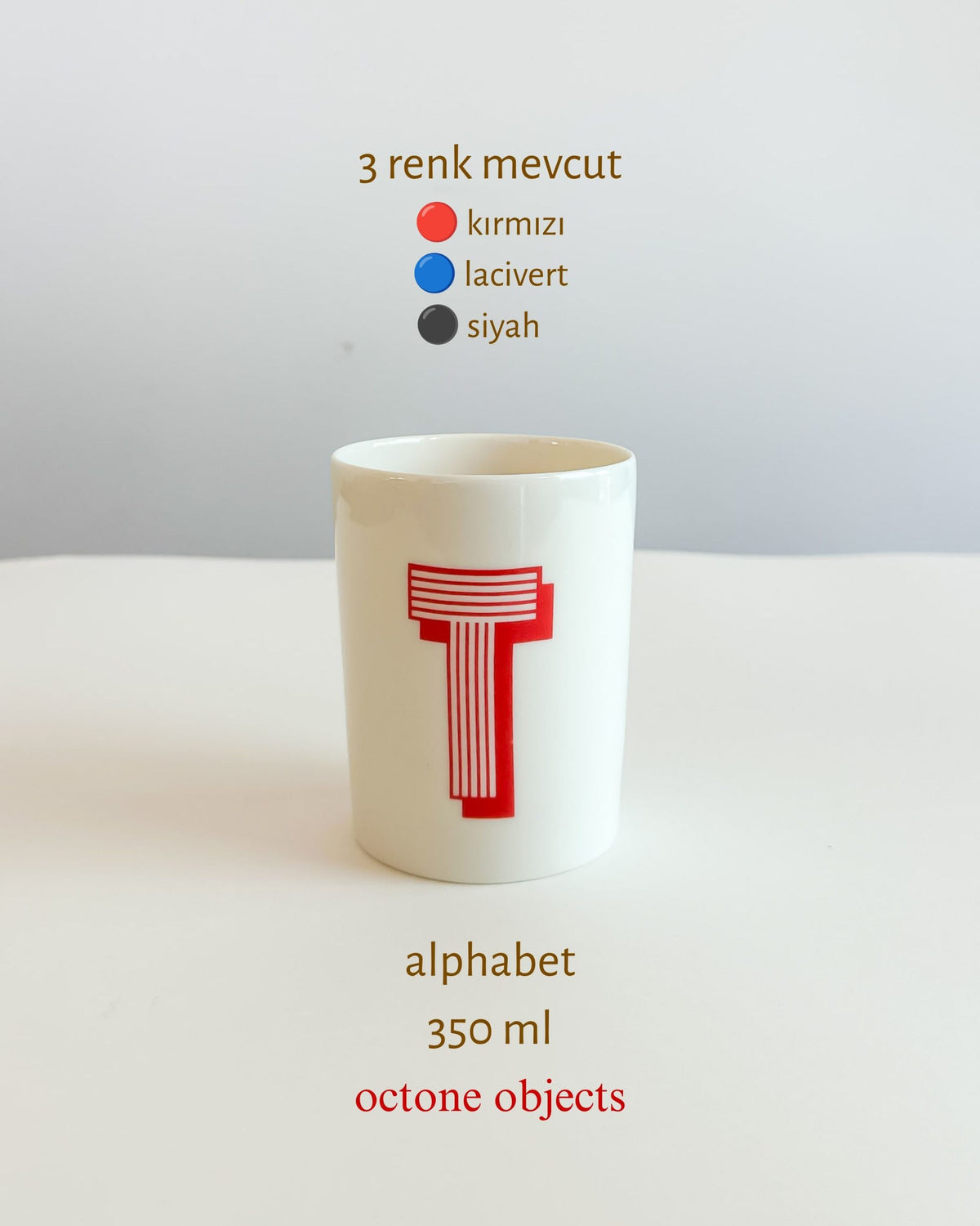 alphabet - octone objects (ÖN SİPARİŞ)