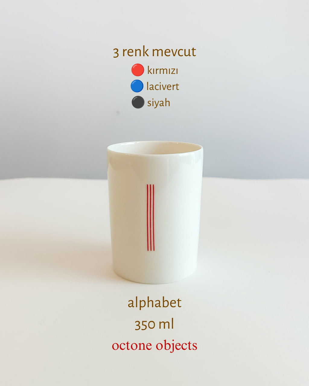alphabet - octone objects (ÖN SİPARİŞ)