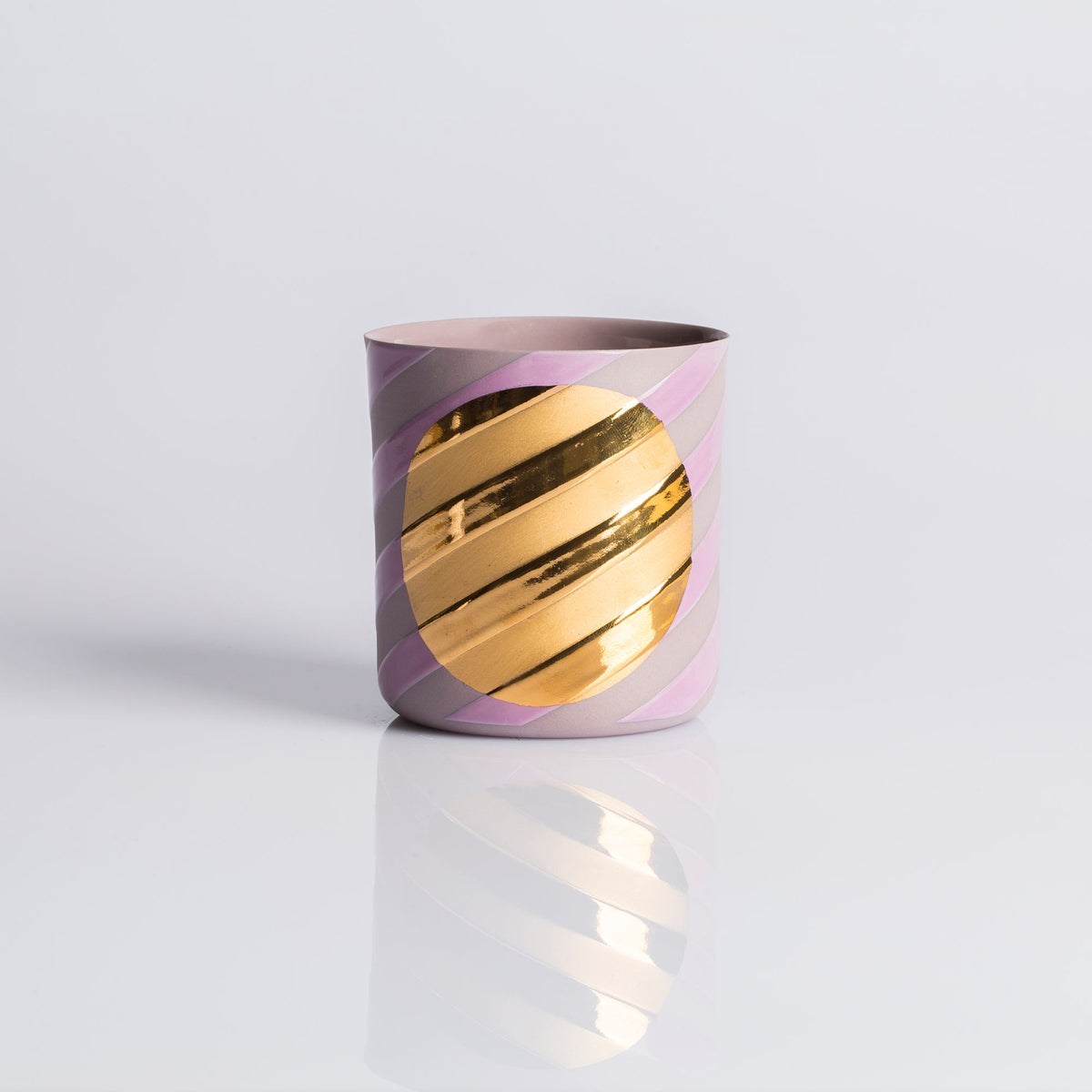 classic L - porfir/lilac/gold - diagonal